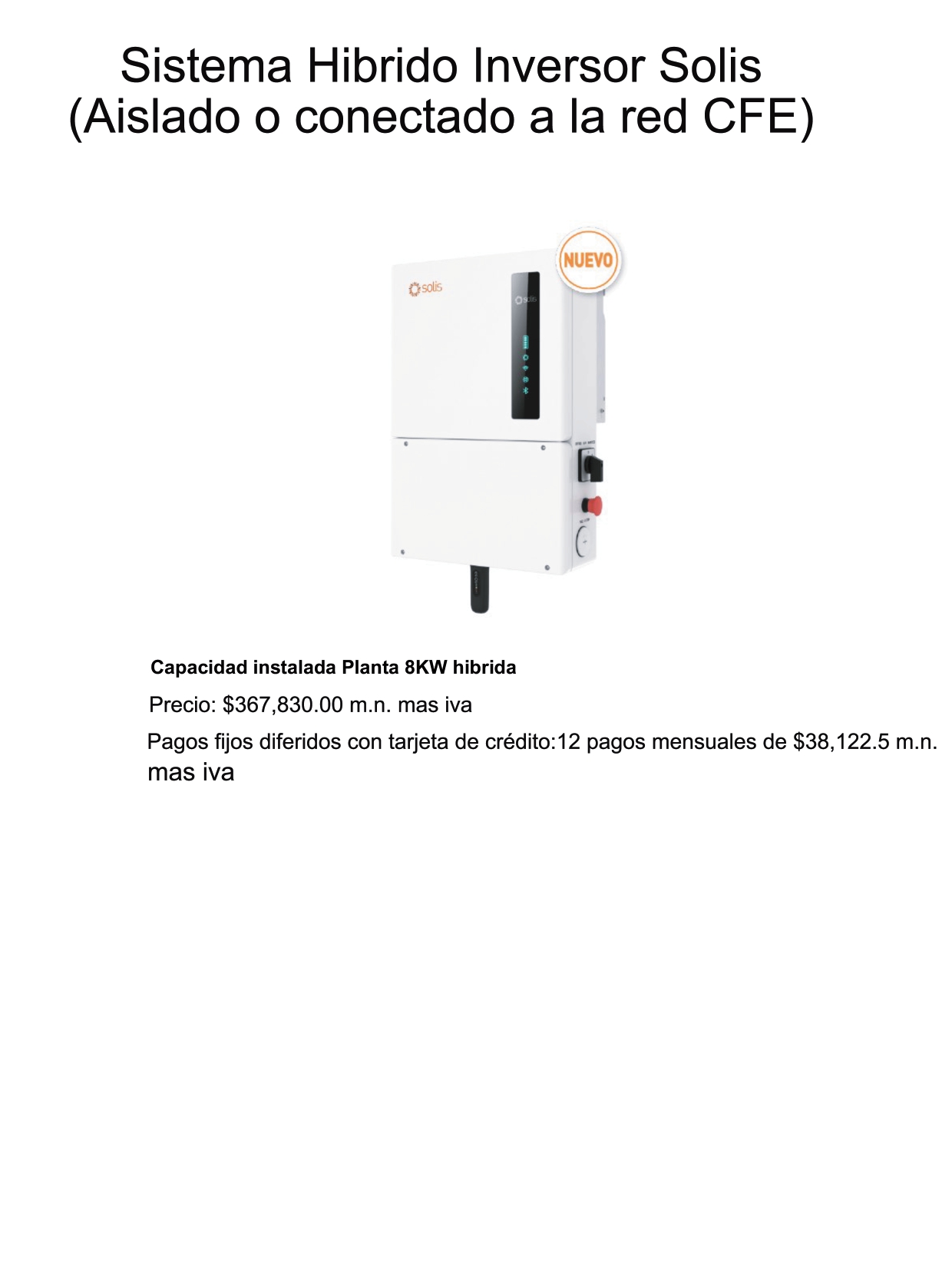 Luminarias Solares All In One